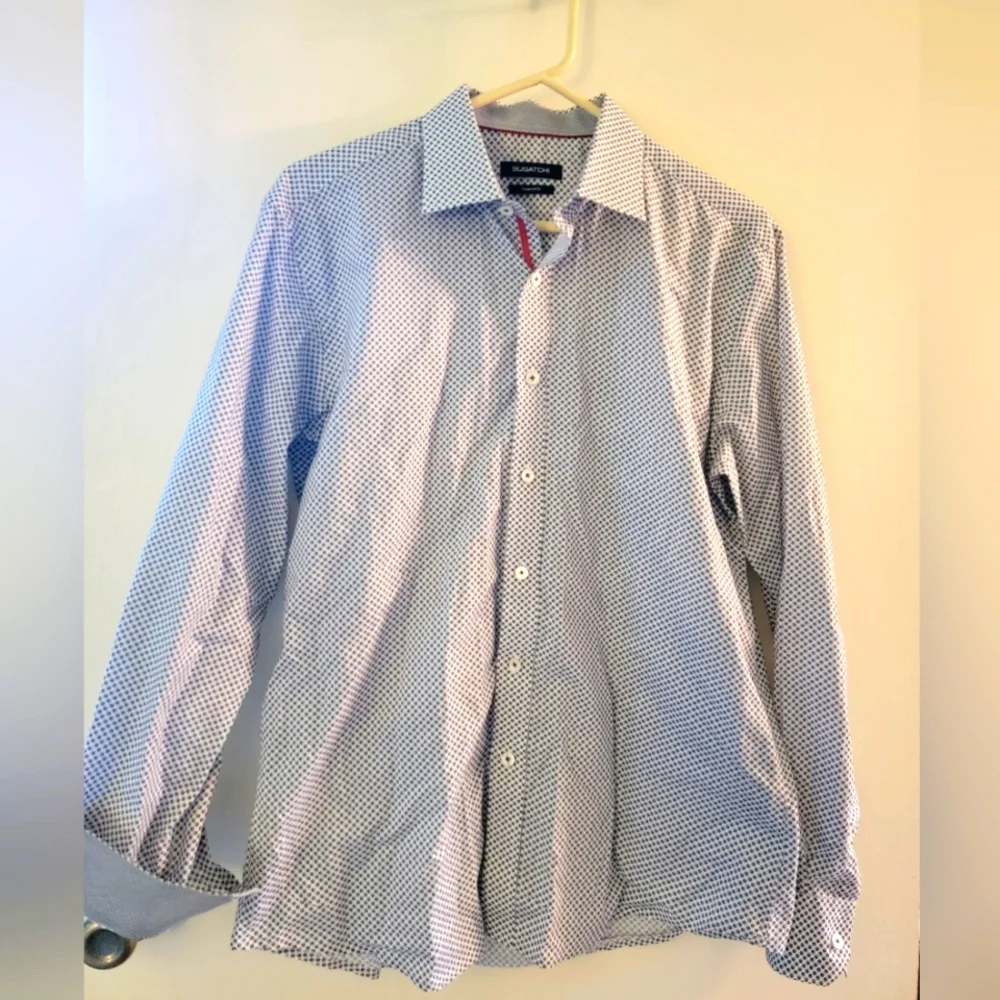 NWOT Men's Bugatchi Button Down Long Sleeve Dress Shirt - Picture 1 of 6